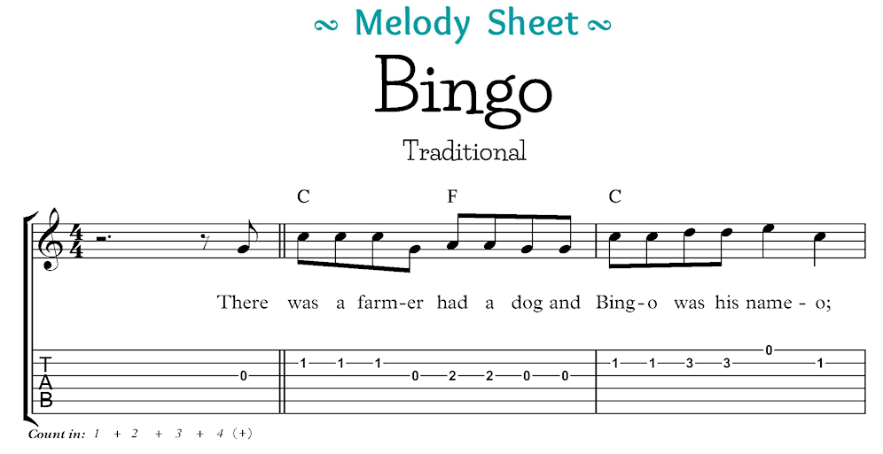 Bingo Melody Segment Bingo Melody Segment